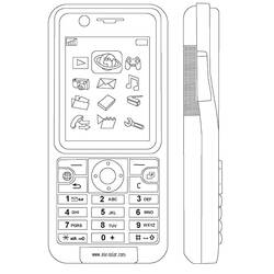 Phone (Objects) coloring page #192603 to print and color