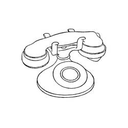 Phone (Objects) coloring page #192610 to print and color