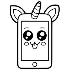 Phone (Objects) coloring page #192618 to print and color