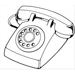 Phone (Objects) coloring page #192625 to print and color