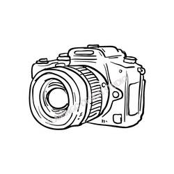 Coloring page: Photo camera (Objects) #119787 - Printable coloring pages