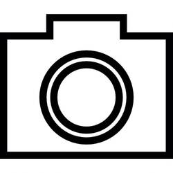 Coloring page: Photo camera (Objects) #119801 - Printable coloring pages