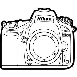 Coloring page: Photo camera (Objects) #119911 - Printable coloring pages