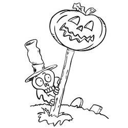 Coloring page: Pumpkin (Objects) #166837 - Free Printable Coloring Pages