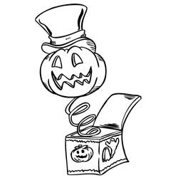 Coloring page: Pumpkin (Objects) #166844 - Free Printable Coloring Pages