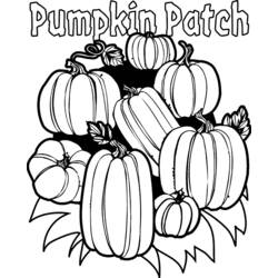 Coloring page: Pumpkin (Objects) #166845 - Free Printable Coloring Pages