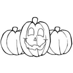 Coloring page: Pumpkin (Objects) #166852 - Printable coloring pages