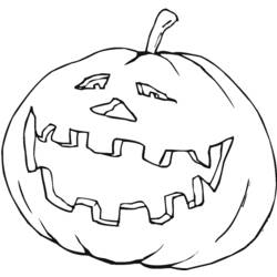 Coloring page: Pumpkin (Objects) #166855 - Free Printable Coloring Pages