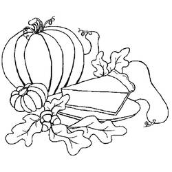 Coloring page: Pumpkin (Objects) #166867 - Free Printable Coloring Pages