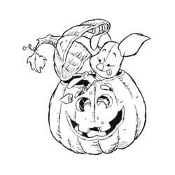 Coloring page: Pumpkin (Objects) #166874 - Free Printable Coloring Pages