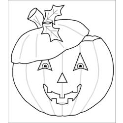 Coloring page: Pumpkin (Objects) #166876 - Free Printable Coloring Pages