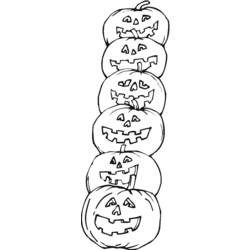 Coloring page: Pumpkin (Objects) #166877 - Free Printable Coloring Pages