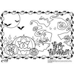 Coloring page: Pumpkin (Objects) #166878 - Free Printable Coloring Pages