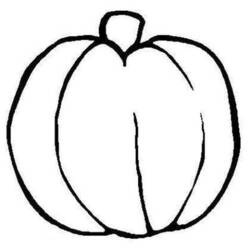 Coloring page: Pumpkin (Objects) #166881 - Printable coloring pages