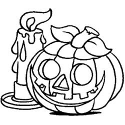 Coloring page: Pumpkin (Objects) #166887 - Free Printable Coloring Pages