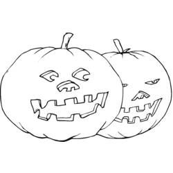 Coloring page: Pumpkin (Objects) #166900 - Free Printable Coloring Pages