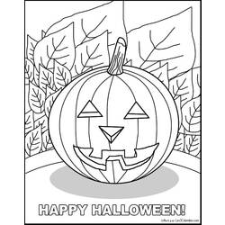 Coloring page: Pumpkin (Objects) #166907 - Free Printable Coloring Pages