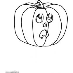 Coloring page: Pumpkin (Objects) #166916 - Free Printable Coloring Pages
