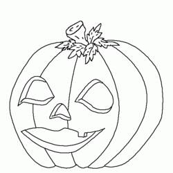 Coloring page: Pumpkin (Objects) #166944 - Free Printable Coloring Pages