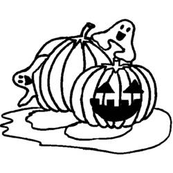 Coloring page: Pumpkin (Objects) #166947 - Free Printable Coloring Pages