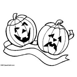 Coloring page: Pumpkin (Objects) #166949 - Free Printable Coloring Pages