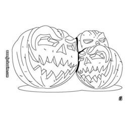 Coloring page: Pumpkin (Objects) #166957 - Free Printable Coloring Pages