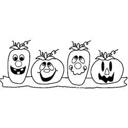Coloring page: Pumpkin (Objects) #166960 - Printable coloring pages