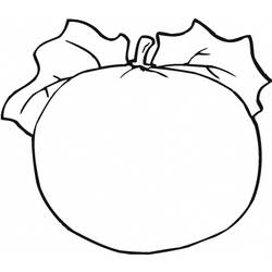 Coloring page: Pumpkin (Objects) #166976 - Free Printable Coloring Pages