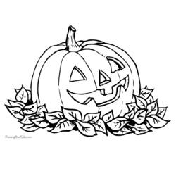 Coloring page: Pumpkin (Objects) #166979 - Free Printable Coloring Pages