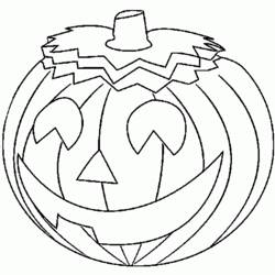 Coloring page: Pumpkin (Objects) #166982 - Free Printable Coloring Pages