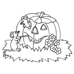 Coloring page: Pumpkin (Objects) #166988 - Free Printable Coloring Pages