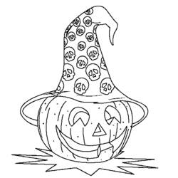 Coloring page: Pumpkin (Objects) #166991 - Free Printable Coloring Pages