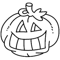 Coloring page: Pumpkin (Objects) #166993 - Free Printable Coloring Pages