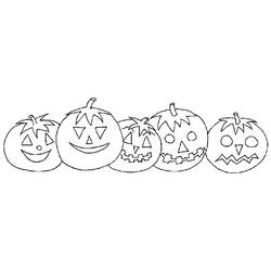 Coloring page: Pumpkin (Objects) #167008 - Free Printable Coloring Pages