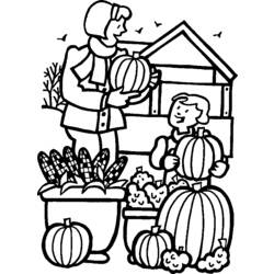 Coloring page: Pumpkin (Objects) #167011 - Free Printable Coloring Pages