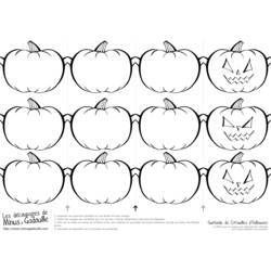 Coloring page: Pumpkin (Objects) #167013 - Free Printable Coloring Pages