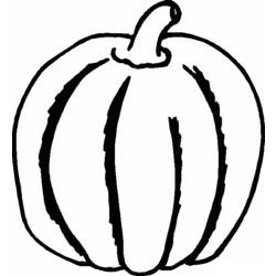Coloring page: Pumpkin (Objects) #167015 - Free Printable Coloring Pages