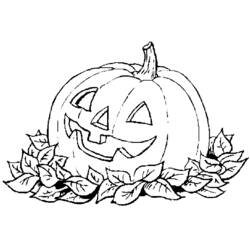 Coloring page: Pumpkin (Objects) #167022 - Free Printable Coloring Pages