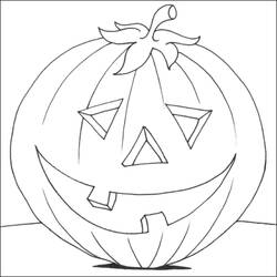 Coloring page: Pumpkin (Objects) #167069 - Free Printable Coloring Pages