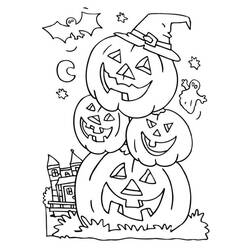 Coloring page: Pumpkin (Objects) #167071 - Printable coloring pages