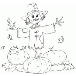 Coloring page: Pumpkin (Objects) #167095 - Free Printable Coloring Pages