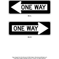 Coloring page: Road sign (Objects) #119135 - Free Printable Coloring Pages