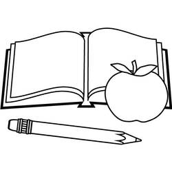 Coloring page: School equipment (Objects) #118283 - Printable coloring pages