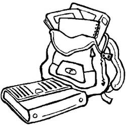 Coloring page: School equipment (Objects) #118329 - Printable coloring pages