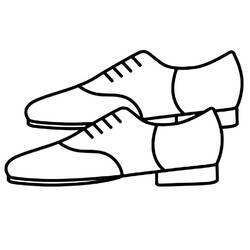 Coloring pages: Shoe - Free Printable Coloring Pages
