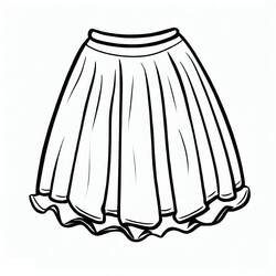 Skirt (Objects) coloring page #191537 to print and color