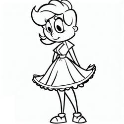 Skirt (Objects) coloring page #191540 to print and color