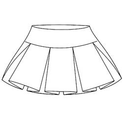 Skirt (Objects) coloring page #191545 to print and color