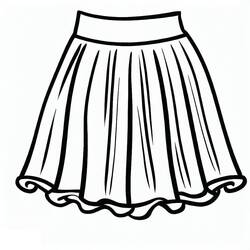 Skirt (Objects) coloring page #191556 to print and color