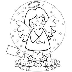 Coloring page: Snow Globe (Objects) #202632 - Free Printable Coloring Pages